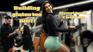 my NEW GLUTES workout ft Iron University  Olympia 2024 [upl. by Malet]