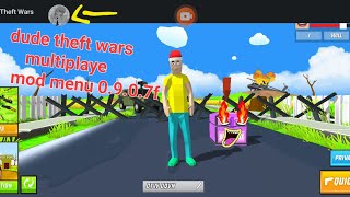 dude theft wars multiplayer mod menu 0907f [upl. by Arissa]