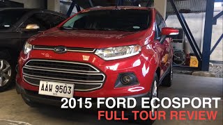 2015 Ford Ecosport TREND 15L 6SPD FULL TOUR REVIEW [upl. by Aicrop]