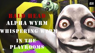 Bald Head Alpha Wyrm amp Whispering Wyrm in the Playrooms  The Classrooms Gameplay [upl. by Lebazej]