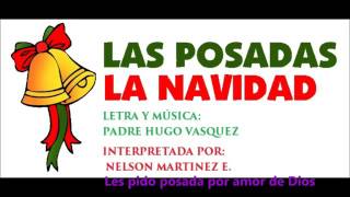 Canción de posadas  les pido posadas por amor de Dios Nelson Martinez [upl. by Marne942]