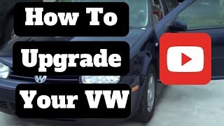 How To  VW Golf MK4 Upgrade Ideas You Can do Yourself [upl. by Ynnav370]