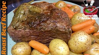 Best Oven Baked Roast Beef Recipe [upl. by Avilla894]