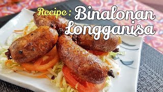 RECIPE  Binalonan Longganisa [upl. by Une]