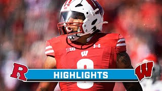 Rutgers at Wisconsin  Highlights  Big Ten Football  Oct 7 2023 [upl. by Moina]