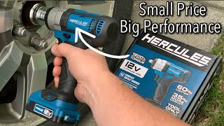 NEW Harbor Freight HERCULES Impact Wrench Small Price Size Big Torque [upl. by Warms]