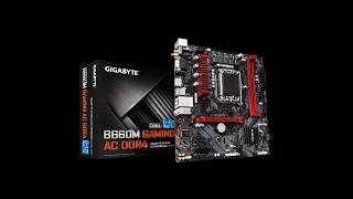 GIGABYTE B660M GAMING AC DDR4 🎯 Motherboard Unboxing and Overview [upl. by Evilc]