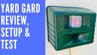 Yard Gard Review Setup amp Test Electronic Pest Repellent Review [upl. by Sanger]