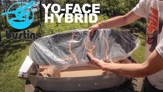 Best Electric Skateboard  BUSTIN YOFACE HYBRID Unboxing amp Test [upl. by Akinod962]