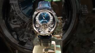 JaegerLeCoultre Master Grande Tradition Gyrotourbillon Westminster Perpétuel  IWC 2019 [upl. by Nylzzaj]