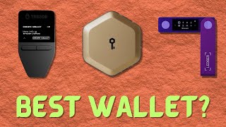 Cold Wallet Showdown Trezor vs Ledger vs Bitkey [upl. by Goda981]