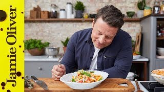 3 Minute Tomato Pasta Sauce  Jamie Oliver amp Davina McCall [upl. by Kara]