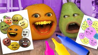 Annoying Orange  The 3 Marker Challenge [upl. by Balch]