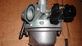 50cc Scooter carburetor removal [upl. by Oremar]