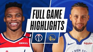 WIZARDS at WARRIORS  FULL GAME HIGHLIGHTS  April 9 2021 [upl. by Montagna]