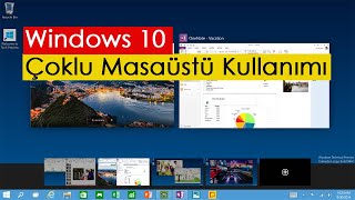 Windows 10 Çoklu Masaüstü Kullanımı [upl. by Laney]