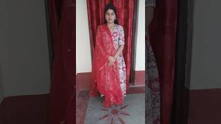 Beautiful Anarkali Suit Review  Aachho Suit Review  minivlog review viralshorts [upl. by Ahsenor]