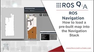 ROS QampA 191  How to load a prebuilt map into ROS for the Navigation Stack [upl. by Ardehs]