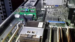 HPe DL380p G8 server ram upgrade with boot up Fan noise [upl. by Yelyr727]