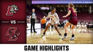 Lafayette vs Boston College Game Highlights  202425 ACC Women’s Basketball [upl. by Tala]