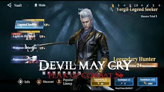 Summon Vergil legend Seeker s Part 2 test gameplay bloody palace [upl. by Nadabb965]