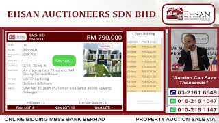 PROPERTY AUCTION SALE VIA ONLINE BIDDING MBSB BANK BERHAD [upl. by Onairot]