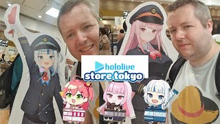 Hololive store in Tokyo station full tour [upl. by Jed138]