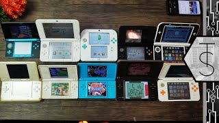 Every Nintendo DS EVER Compared and Reviewed 2021 Edition [upl. by Brigg]