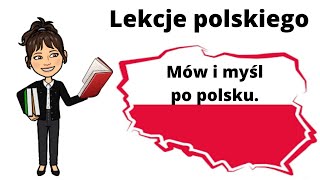 Lekcja 1  podstawy Nauka języka polskiego [upl. by Hutchison]