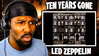 SO MUCH EMOTION  Ten Years Gone  Led Zeppelin Reaction [upl. by Olli665]