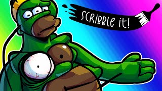 Skribblio Funny Moments  Animals with Serious Problems [upl. by Hsekar]