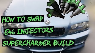 Bmw E46 Injectors  How To Swap Injectors [upl. by Rairb]