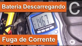 Dr CARRO Diagnóstico de Fuga de Corrente  Bateria Descarregando [upl. by Marchak]