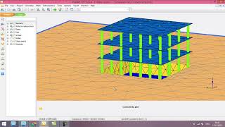 SoilStructure Interaction using plaxis 3D [upl. by Nyledaj]