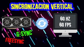 🎮 VSYNC Para Qué Sirve la SINCRONIZACIÓN VERTICAL 🔃  GSync FreeSync Adaptive Sync [upl. by Troth454]