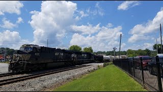 Norfolk Southern 367 Chattanooga to Savannah in Austell Ga [upl. by Lan306]