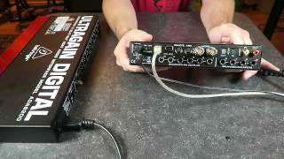 Behringer ADA8200  Installation configuration and a correction [upl. by Godfry]