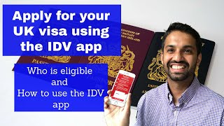 IDV UKVCAS app for UK visa application process [upl. by Busby185]