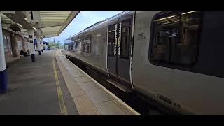 Transpennine express class185 departing Middlesbrough for Manchester airport [upl. by Atnwahsal]