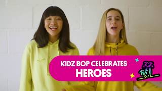 Introducing Songs Celebrating Heroes from KIDZ BOP amp YouTube Kids [upl. by Ynohtnacram941]