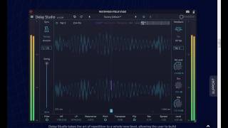 Tracktion Daw Essentials TDelay Studio [upl. by Liatrice]