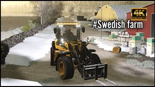 FS22 Volvo L60  Sariola Ep 18  Swedish farm svenska [upl. by Amocat]