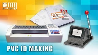 PVC ID Making Using iTech Laminating Sheet Tutorial [upl. by Hagar]