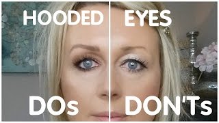 HOODED DROOPY EYES  TIPS AND TRICKS updated [upl. by Sikorski184]