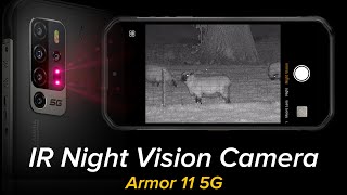 Ulefone Armor 11 5G Infrared Night Vision Camera Performance Demonstration [upl. by Dumas618]