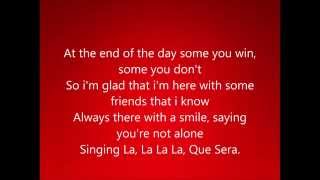 Que Sera Justice Crew Lyrics [upl. by Rebeca460]