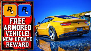 Unlock A FREE Weaponized amp Armored Vehicle in Rockstars NEW GTA Online UPDATE GTA5 New Update [upl. by Sande815]