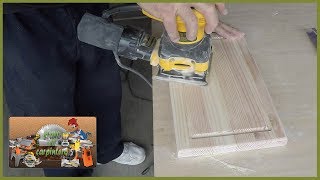 Como Hacer una Tabla de Picar en Madera de Pino [upl. by Akierdna825]