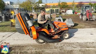 Aufsitzrasenrähmer Kubota G1900S [upl. by Culhert23]