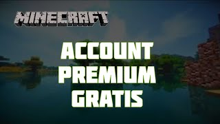 TUTORIAL COME AVERE UN ACCOUNT PREMIUM MINECRAFT GRATIS [upl. by Anor]